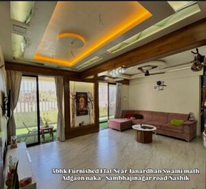 3bhk furnished flat adagaon naka